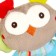 The rattle is soft on the ring "owl", I crush me