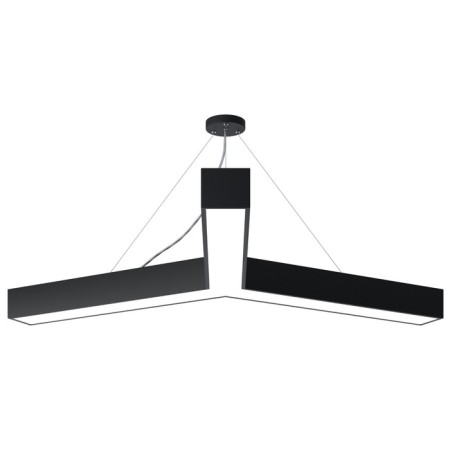 LED LED GEOMETRIA IGREK 66W 4000K 4000 LP40 120x120x8 black-1