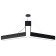 LED LED GEOMETRIA IGREK 66W 4000K 4000 LP40 120x120x8 black