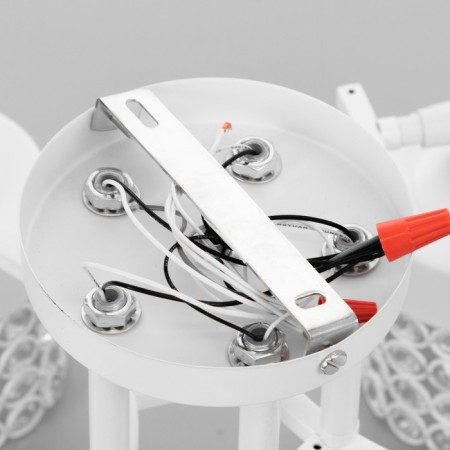 Chandelier gallop "Lika" 5x60W E27 white-9