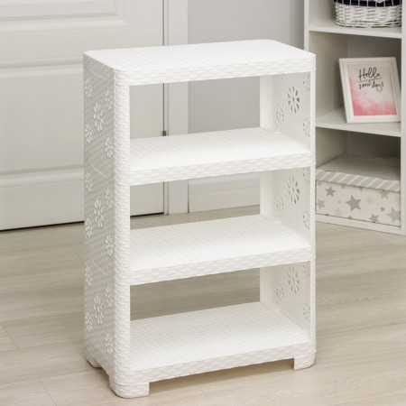 Floor of the 4th sectional "braid", white color-1
