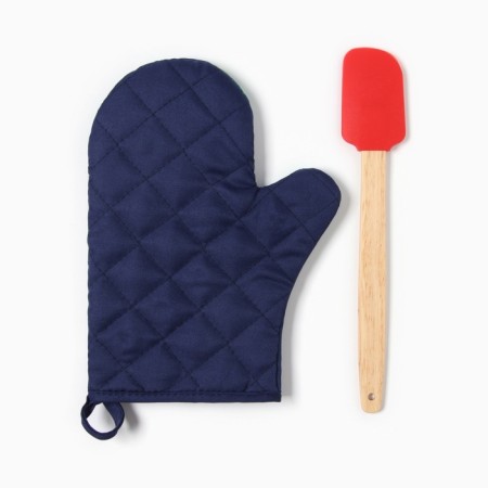 Set of Gift Dolyana "Warm Moments": mittens-output, silicone blade-3