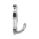 Hook furniture tundra TKD023, two -rod, chrome