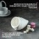 Porcelain Sugar Magistro "shell", 330 ml, white color