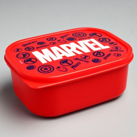 Lunch-bokx, rectangular, 500 ml "Marvel", Avengers-3