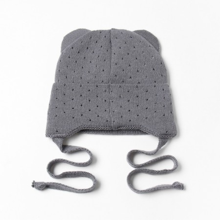 Children's hat Minaku, rr 42-44, color gray color-2