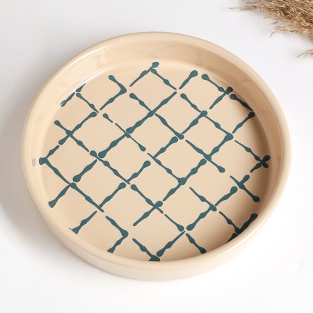 Crystal dish 0.5l / 20x3.5cm, classic-3