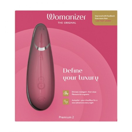 Contactly clitoral stimulator Womanizer Premium 2, pink-4