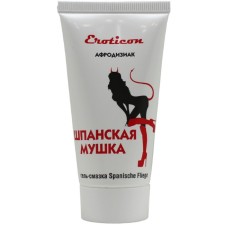 Гель-смазка Eroticon, с афродизиаком "Шпанская Мушка", возбуждающая, 55 мл