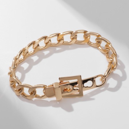 Bracelet Metal "Chain" belt, color gold, l = 16 cm-3