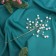 Decor "Crystal Tale" 29 cm, twig with pearls