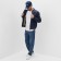 Male bomber at the MIST zipper, size 48, blue