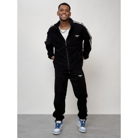 Sports suit men's, size 48, black color-12