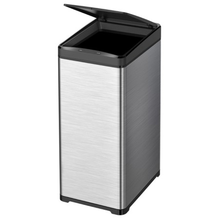 Garbage bucket of the sensory Pioneer WB422S, 42 l, silver-1