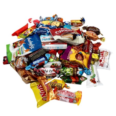 New Year. Gift set of sweets "Banking card", 750 g-3