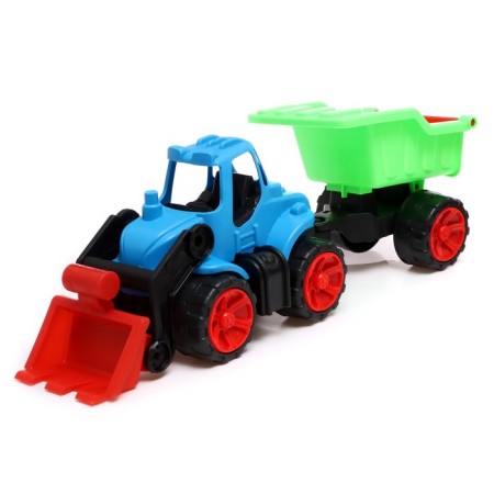 Tractor "Special Technics", with a trailer, mix-4