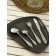 A set of cutlery "Wave", 24 items, a cardboard box with a window, silver color