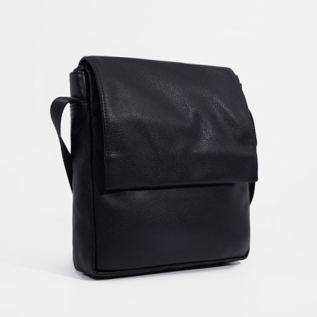 Male bag, "saxi", black color