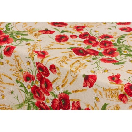 Mirha tablecloth "Papavero", 140x180 cm-6