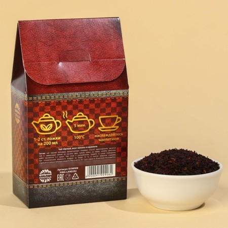 Black tea "Louis Filon" Vanil and Caramel, 20 g.-3