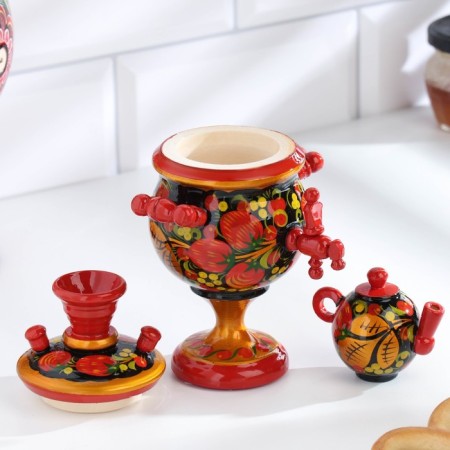 Souvenir "Samovar", Khokhloma-2
