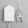 Garland “thread” 5 m with nozzles “crystal”, IP20, transparent thread, 50 LED, white glow, 8 modes, 220 V