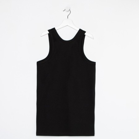 T -shirt male, black color, size 48-6