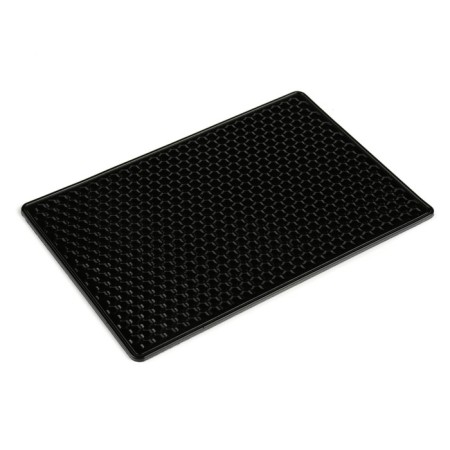 Anti -slip mat, small honeycombs, 18 × 12 cm, black-2