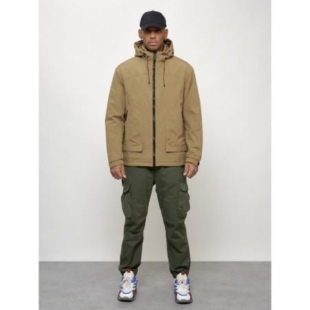 Male spring jacket, size 54, mustard color-9