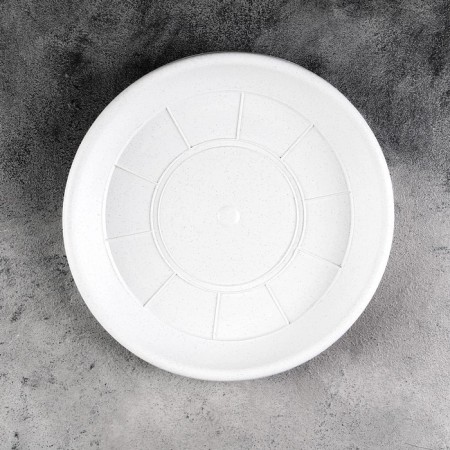 Patron for pot, d = 25 cm, plastic, color marble-1