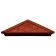 PPK cap to a column column, 2 × 2 bricks, 53.5 × 53.5 × 4.3 cm, terracotta, “flexible tile”
