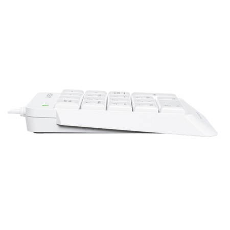 Numeric block A4Tech FSHELER FK13P White USB SLIM for laptop (FK13P White)-6