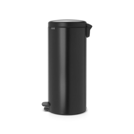 Brabantia Newcon bucket, plastic inner bucket, with a pedal, black matte color, 30 liters-1
