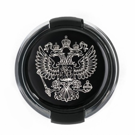 Ash for cars, with backlight "Coat of arms", 7.5 x 10 cm-4