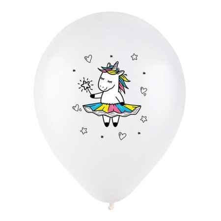 Shar Latex 12 “Cute unicorn”, pastel, set of 100 pcs., Mix color-2
