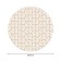 The tablecloth "Currents are ordinary", round, Saten, d = 150 cm