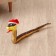 Soft toy "Snake", in the New Year's cap, 71 cm, gold color