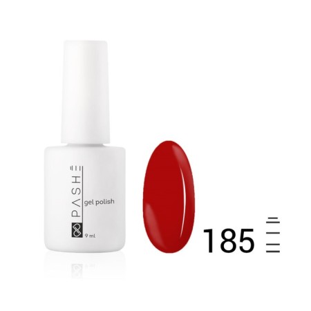 Color gel polish Pashe, No. 185 Young wine, 9 ml