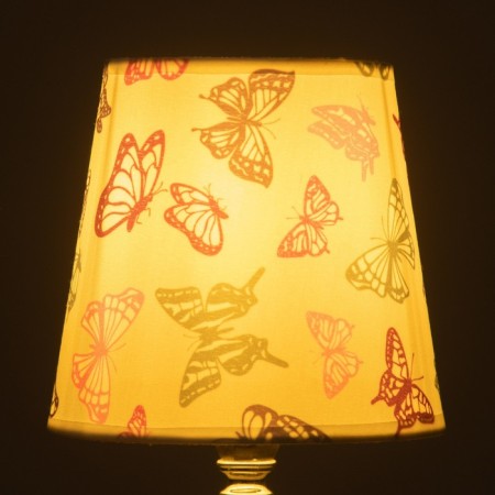 Universal lampshade "butterflies" E14 14x14x13cm-5
