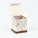 Aromatic candle in a glass "Vanilla pleasure", 6.8 x 8 cm.