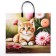 Package "Red Kitten", polyethylene with a plastic pen, 37x34 cm, 90 μm