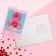 Postcard "March 8!", Flowers, 12 x 18 cm