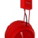 Hoco W25 headphones, wireless, invoices, BT5.0, 300 mAh, microphone, red