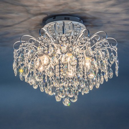 Ceiling lamp 7x60W E27, size 60x60x50 cm-3