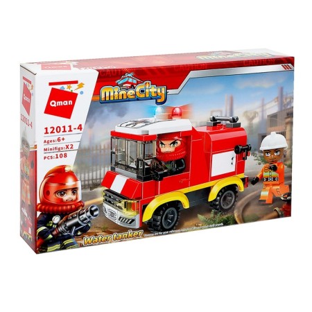 Designer Firefighters "Fire Machine", 4 types, mix-7