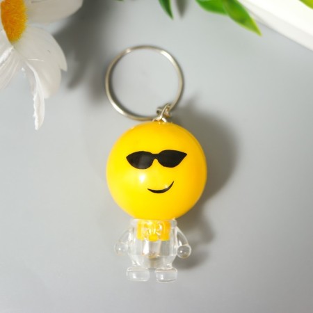 Light Light on the Ring "Smileyl-Battle with Legs" flashes mix 4x2.5x2.7 cm-1
