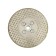 Diamond disk for cutting and grinding tundra, galvanic, continuous, dry cut, 125 mm, M14 993529