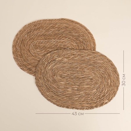 Serving napkins SL Home, 2 pcs, reeds, 43 × 30 cm-1