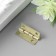 Loop for casket with straight angles 1x2.5 cm B-039