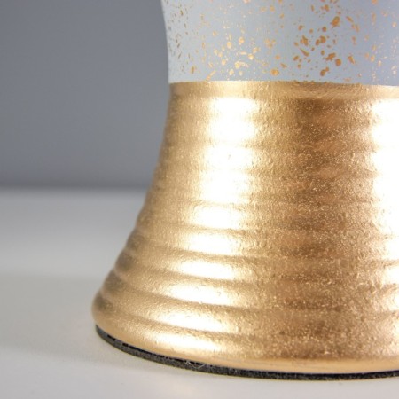 Gino table lamp E14 40W gray-gold 22x22x30 cm Risalux-2
